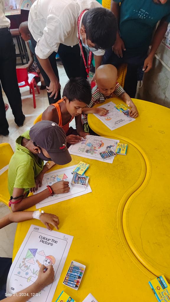Rose Day Celebration: Blossoms of Happiness for Cancer Kids